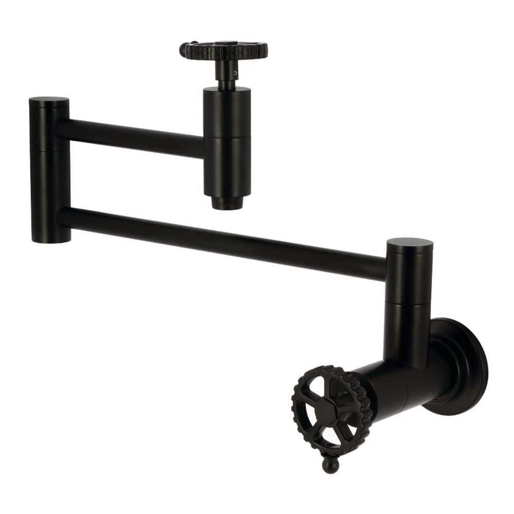 Fuller Wall Mount Pot Filler in Matte Black price history on PriceWatchPro