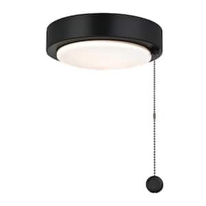 Black Ceiling Fan Dimmable LED Light Kit