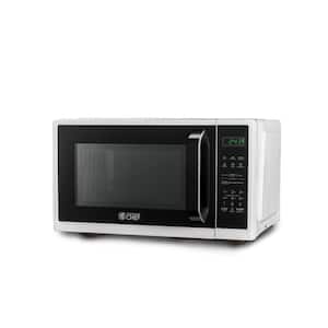 BLACK+DECKER 0.7 Cu. Ft Microwave & Frigidaire 7.5 Cu. Ft Fridge/Freezer  Bundle - 700W, 10 Power Levels, Glass Turntable, 3 Shelves