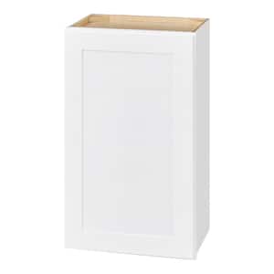 Avondale 18 in. W x 12 in. D x 30 in. H Ready to Assemble Plywood Shaker Wall Kitchen Cabinet in Alpine White
