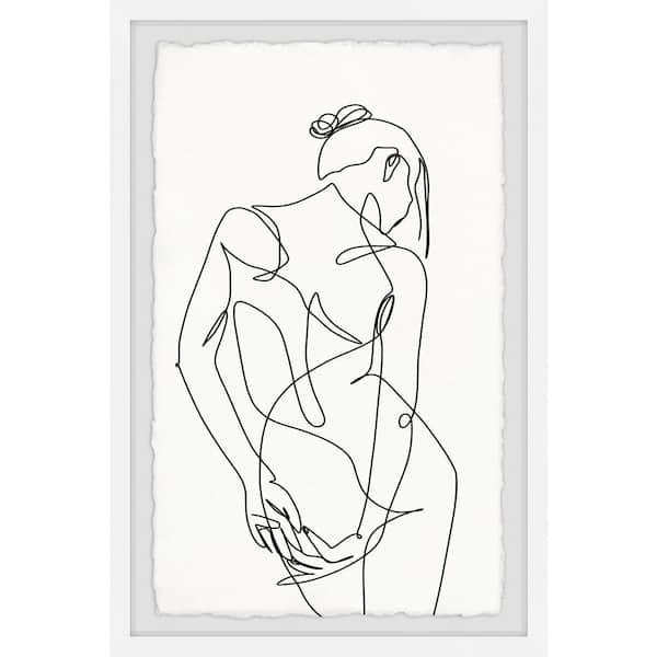Unbranded "Enjoy the Moment" by Marmont Hill Framed People Art Print 24 in. x 16 in.