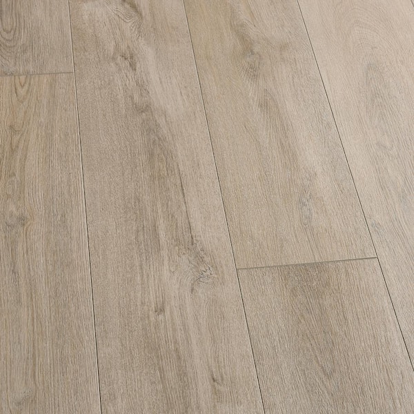 Malibu Wide Plank French Oak Valencia 30 MIL x 9.1 in. W x 48 in. L Click Lock Waterproof Luxury Vinyl Plank Flooring (15.22 sq. ft./case)