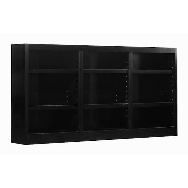 Espresso Wood 9 Shelf Standard Bookcase, Realspace Premium 5 Shelf Bookcase Assembly Instructions