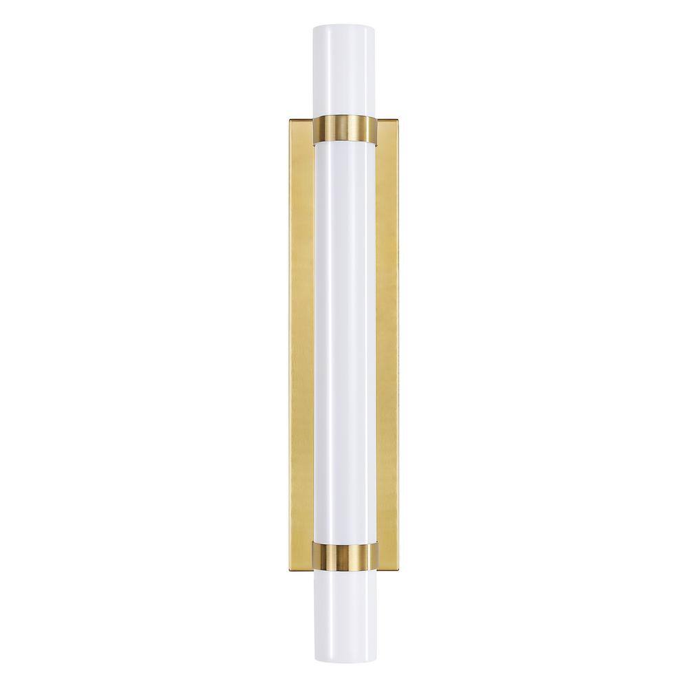 KAISITE 24 in. 1Light Gold LED Vanity Light Bar Dimmable Bathroom