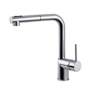 Vitale Single-Handle Pull Out Sprayer Kitchen Faucet with CeraDox Technology in Polished Chrome