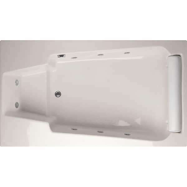 Hydro Systems 72 in. x 36 in. Premier in White Rectangular Drop-in Air Bath and Whirlpool Bathtub