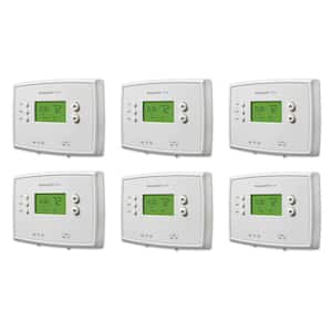 5-2 Day Programmable Thermostat with Digital Backlit Display (6-Pack)