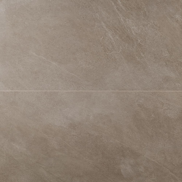 Ivy Hill Tile Monolith Caramel Brown 23.62 in. x 47.24 in. Matte Porcelain Floor and Wall Tile (15.49 sq. ft./Case)