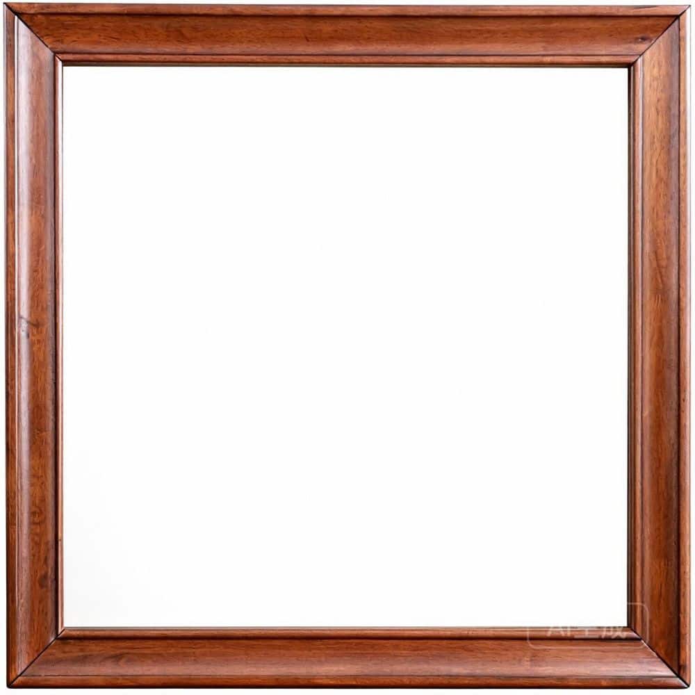 45 in. W x 33 in. H Rectangular Framed Wall Bathroom Vanity Mirror with Low Distortion Glass in Oak price history on PriceWatchPro