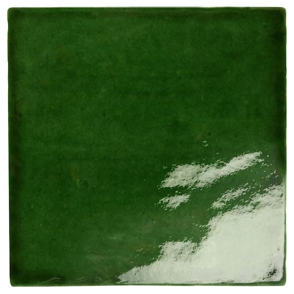 Viva Antic Verde 6 in. x 6 in. Ceramic Wall Take Home Tile Sample