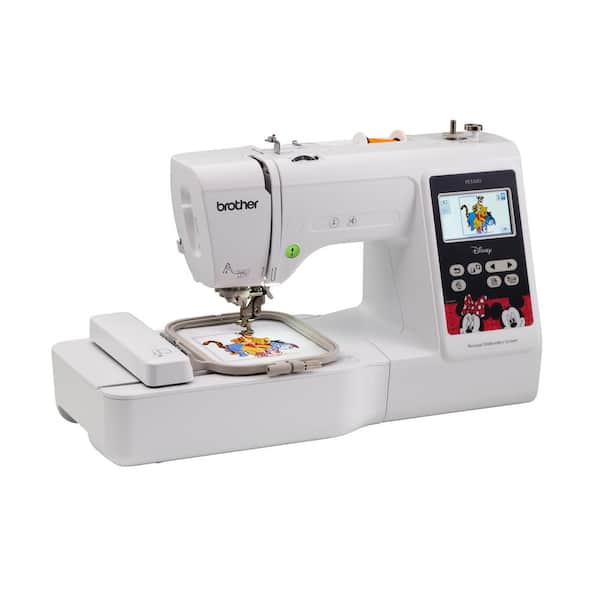 brother embroidery machine with large color lcd touch screen price