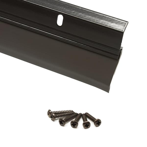Frost King 2-3/8 in. x 36 in. Brown Aluminum/Vinyl Ex-Wide