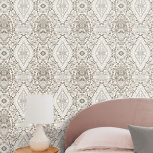 28.29 sq. ft. Mr. Kate Dried Flower Kaleidoscope Peel and Stick Wallpaper