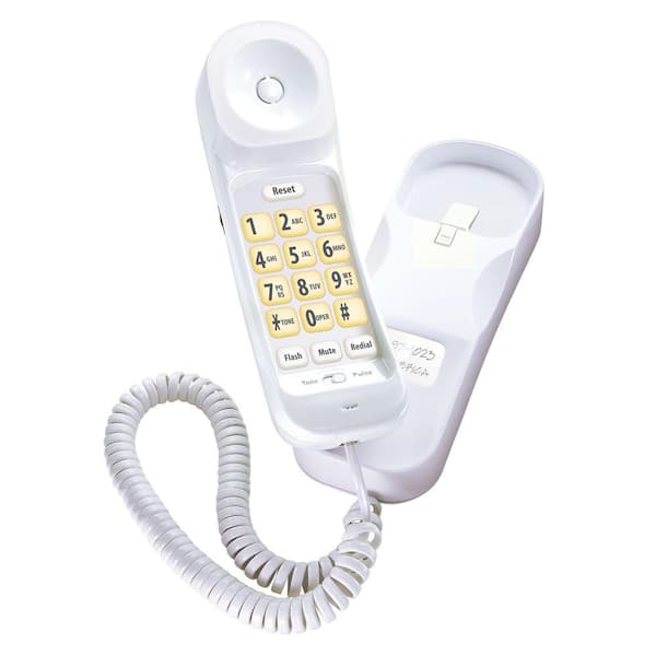 Uniden Classic Slimline Corded Phone with Modern Big Button Design-DISCONTINUED