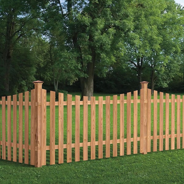 Reviews for Outdoor Essentials 4 in. x 4 in. x 6 ft. Western Red Cedar  Fence Post (2-Pack)