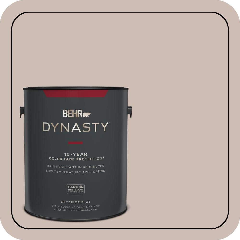 1 gal. #N150-2 Smokey Pink Flat Exterior Stain-Blocking Paint & Primer price history on PriceWatchPro