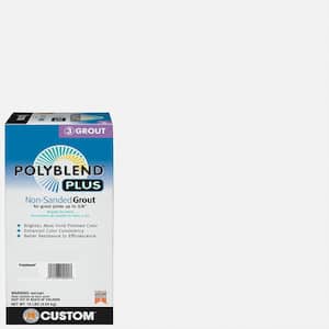 Polyblend Plus #641 Cool White 10 lb. Unsanded Grout