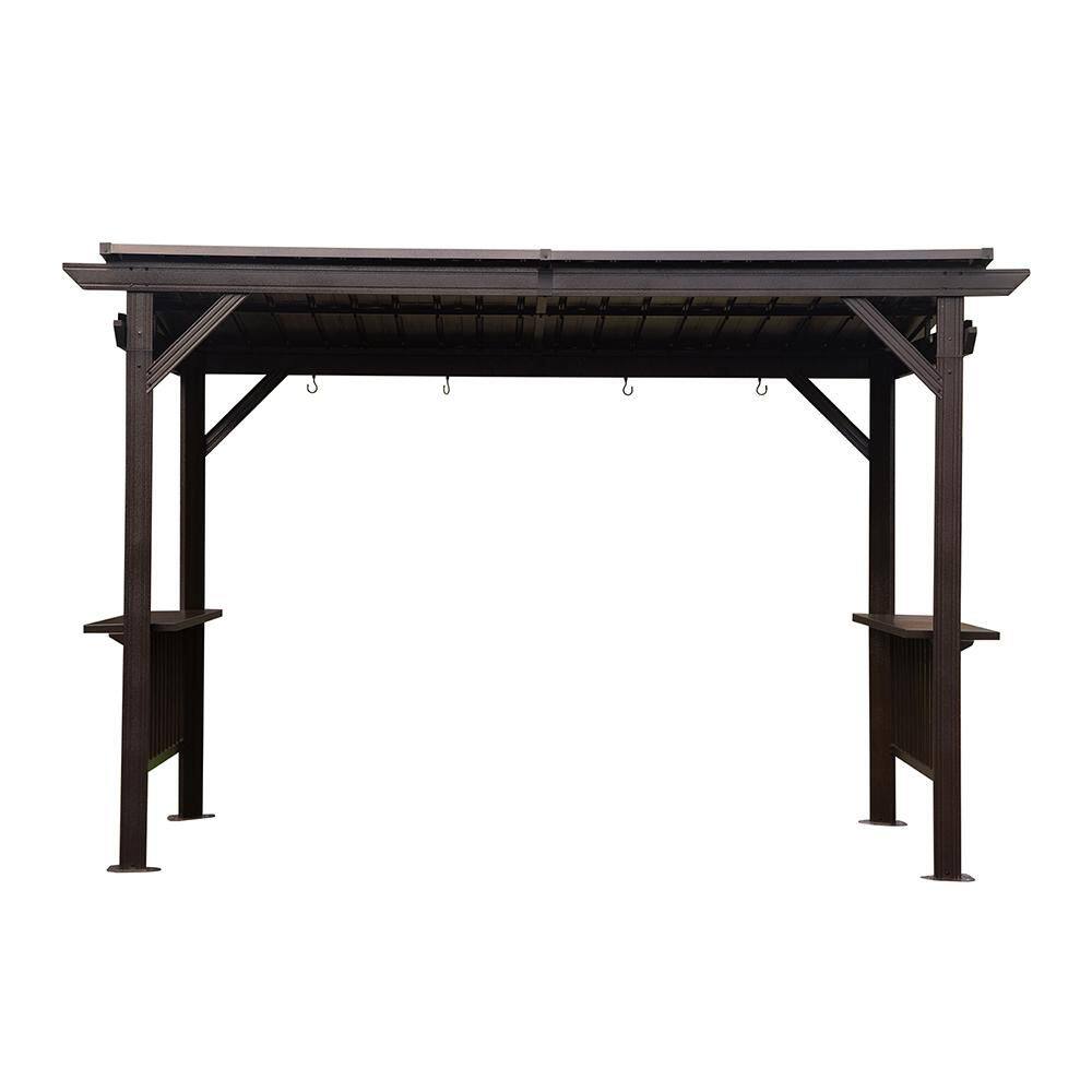 6 ft. x 12 ft. Outdoor Gazebo with Double Roof, Mosquito Net and Sturdy Galvanized Steel Frame for Garden and Backyard price history on PriceWatchPro
