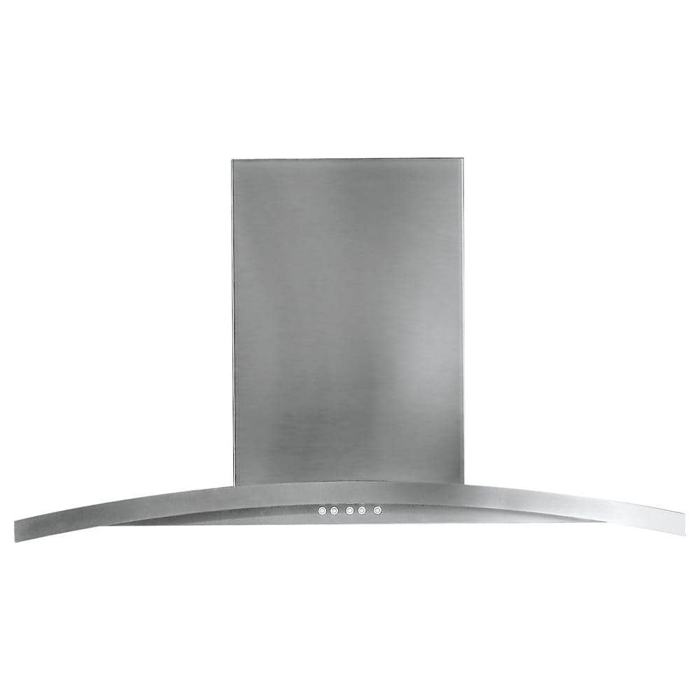 GE Profile Profile 30 in. Designer Range Hood in Stainless Steel, Silver