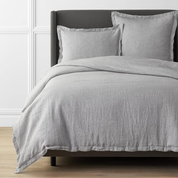 Legends Hotel Relaxed Chambray Gray, Chambray King Size Duvet Cover