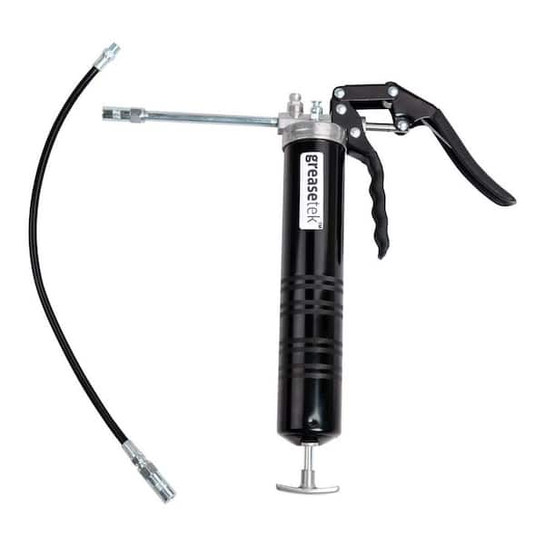 Unbranded Premium Pistol Grip Grease Gun with 18 in. Hose and Extension Pipe