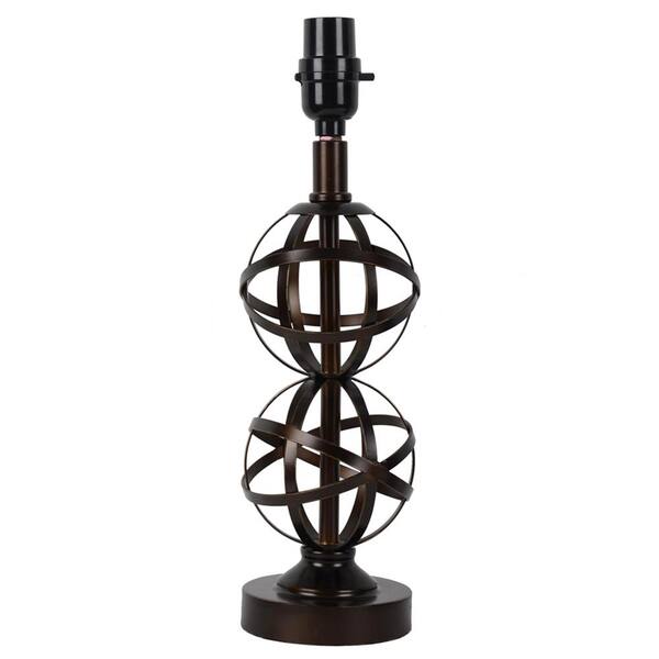 Hampton Bay Mix and Match 15 in. H Oil Rubbed Bronze Double Orb Accent ...