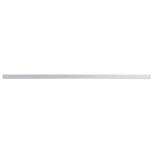 2.75 in. x 96 in. Crown Molding in White
