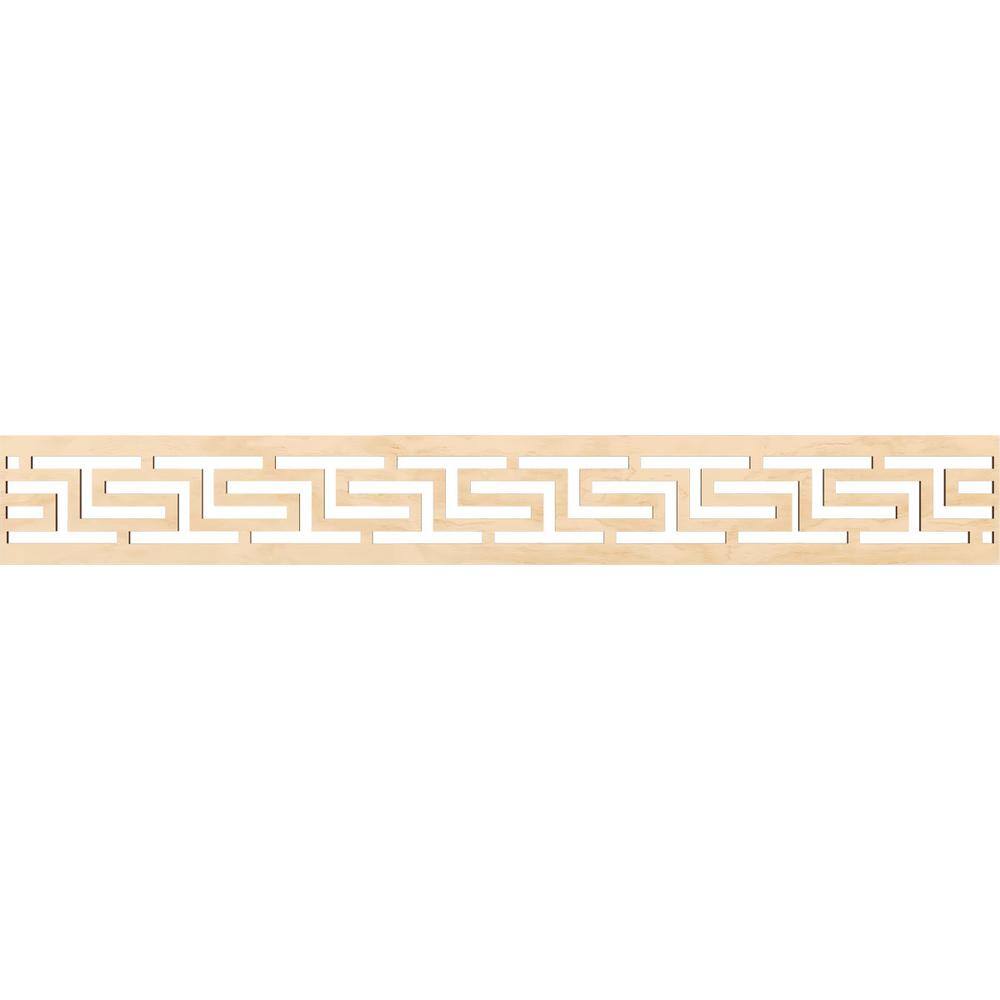 Tulum Fretwork 0.25 in. D x 46.5 in. W x 6 in. L Birch Wood Panel Moulding price history on PriceWatchPro