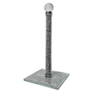 Exquisite Silver Paper Towel Holder in Gift Box