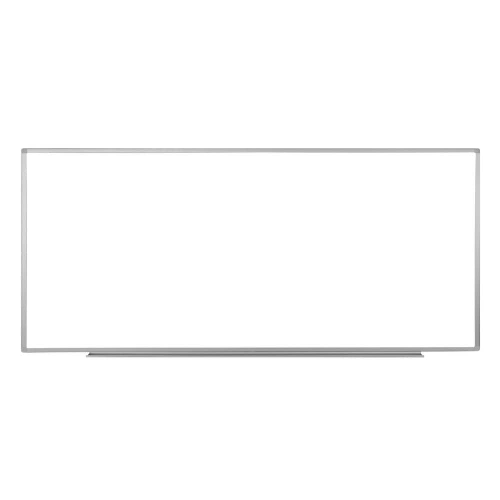 Luxor 96 in. x 40 in. Wall-Mounted Magnetic Whiteboard WB9640W