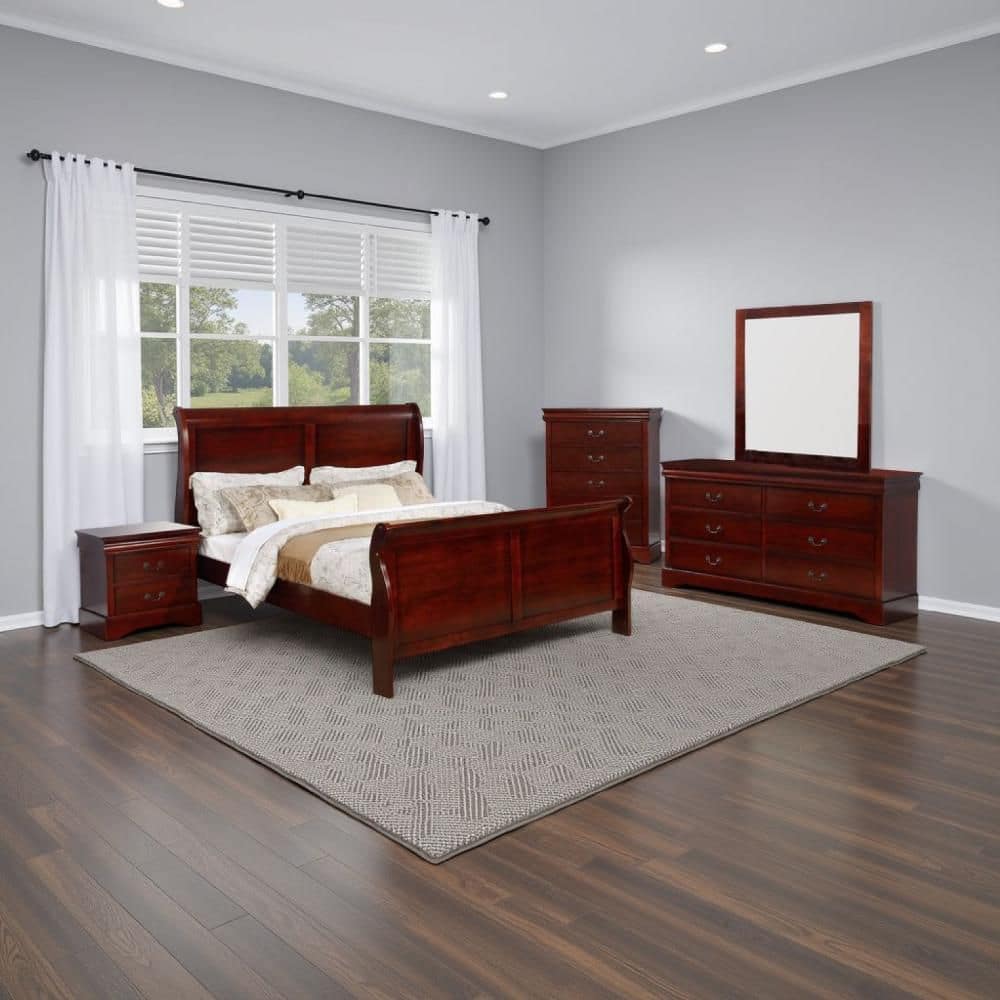 Kenora 5-piece Queen Bedroom Set Barley Brown