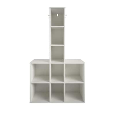 Ameriwood Home Lauren Kids White 9 Cube Storage Hd45939 The Home Depot