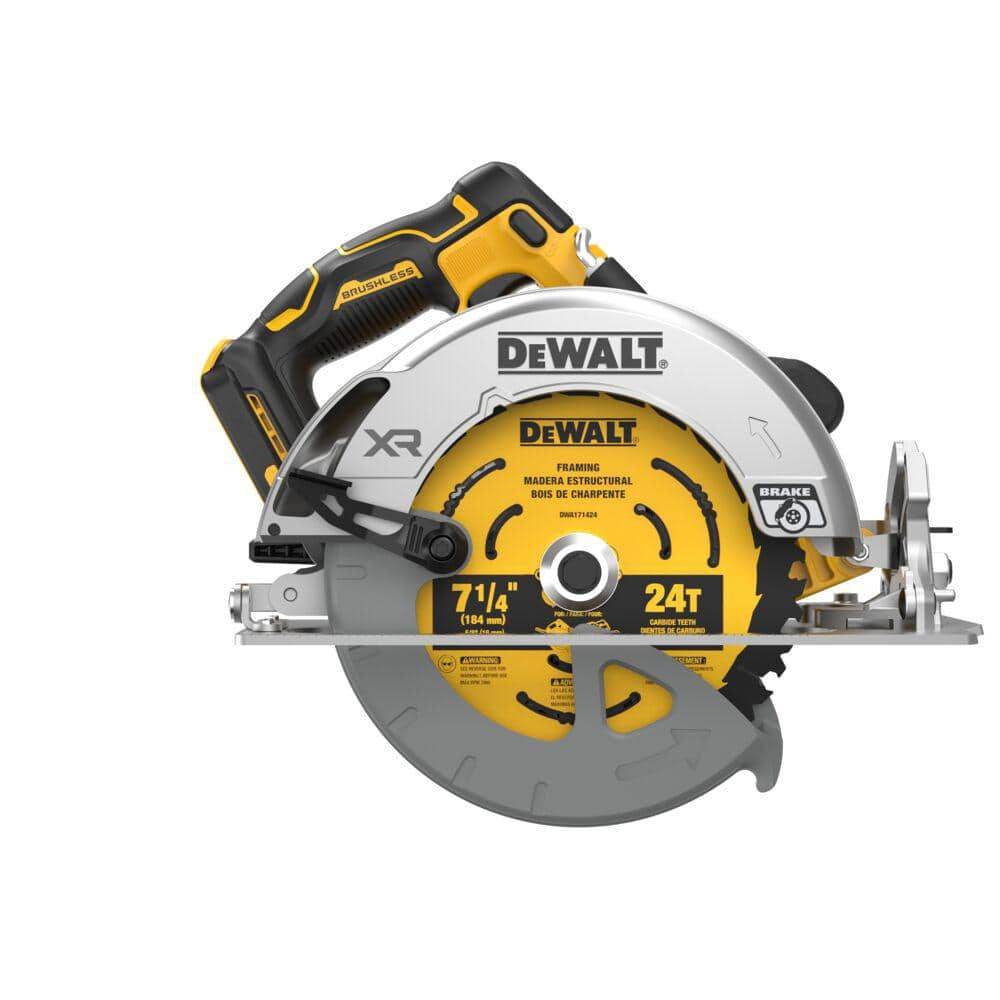 DEWALT 20 Volt MAX 7 1/4 Inch Cordless Circular Saw (Tool Only)