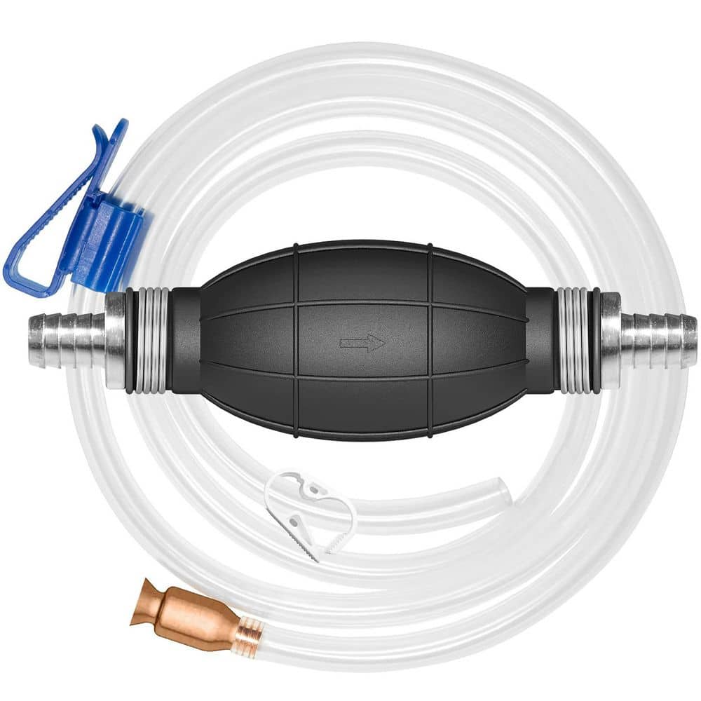 10 ft PVC Hand Siphon Pump Fuel Transfer Pump with Copper Siphon Head for Gasoline Diesel Oil Water Aquarium Use price history on PriceWatchPro