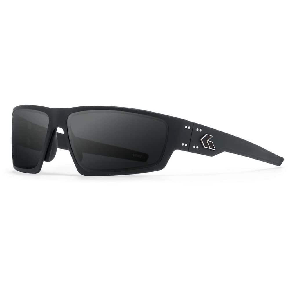 GATORZ Warhawk, Black Frame, Smoke Lenses GZ-15-031 - The Home Depot