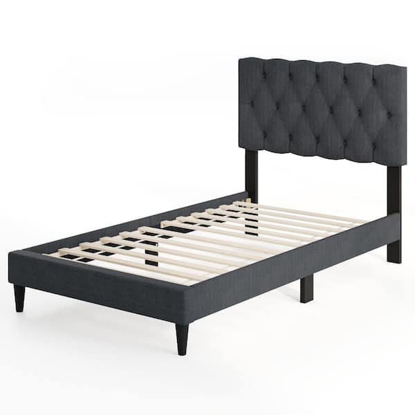 Danville Twin Tufted Upholstered Platform Bed
