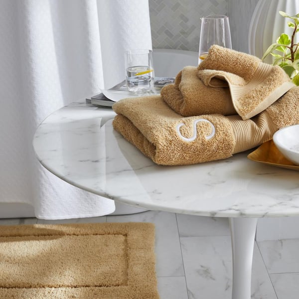 Fieldcrest Royal Velvet White Bath Towel Yellow & Orange Rose Print Vi –  Shop Thrift World