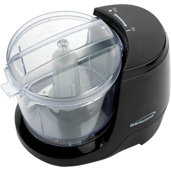 Brentwood MC 109BK 1.5 Cup Mini Food Chopper Black 1.5 Cup