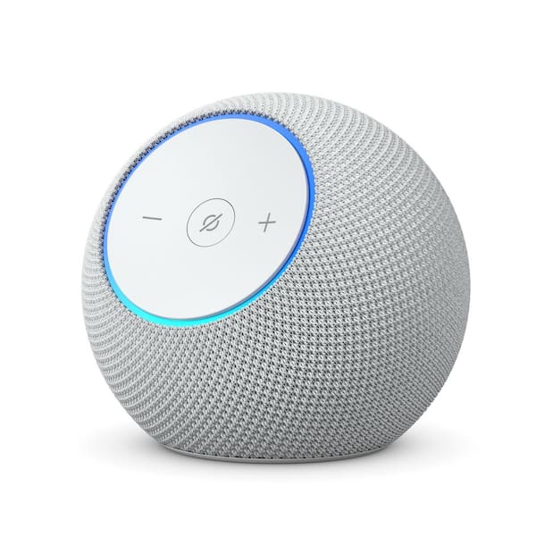 Echo Dot Max Alexa Speaker with Room-Filling Sound and Built-in Smart Home Hub, Designed for Alexa+, Glacier White