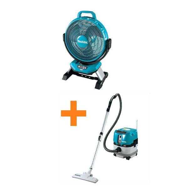 40V Max XGT Cordless 13 in. Fan, Tool Only with bonus 40V max XGT Brushless 2.1 Gallon Wet/Dry Dust Extractor/Vacuum