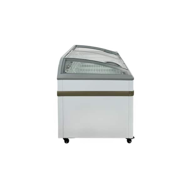 65 in. 13.35 cu. ft. Manual Defrost Supermarket Food Commercial Chest Freezer ESD6SC in White