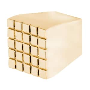 Trousdale 13/16 in. Polished Gold Cabinet Knob