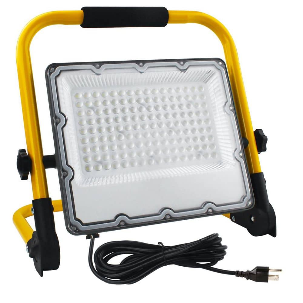 110-Volt 10000 Lumens LED Cord Work Light, 6500K 80CRI, Construction Light with 13.1 ft. Cable, IP66 Waterproof price history on PriceWatchPro