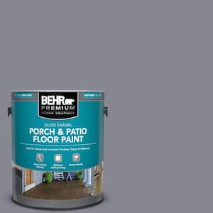 1 gal. #PPU16-15 Gray Heather Gloss Enamel Interior/Exterior Porch and Patio Floor Paint