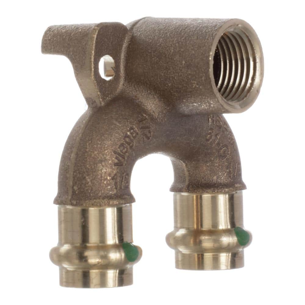 ProPress 1/2 in. Press x FPT Zero-Lead Bronze 180-Degree Double Drop Elbow price history on PriceWatchPro