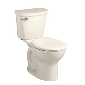Cadet Pro 2-piece 1.28 GPF Single Flush Standard Height Round Toilet with 10 in. Rough-In in Linen