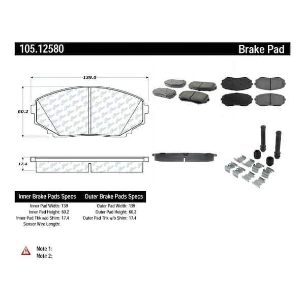 Centric Parts Disc Brake Pad Set