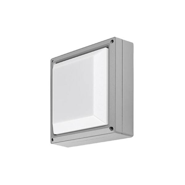 Radionic Hi Tech Addison Gray Outdoor Integrated LED Wall Mount Sconce