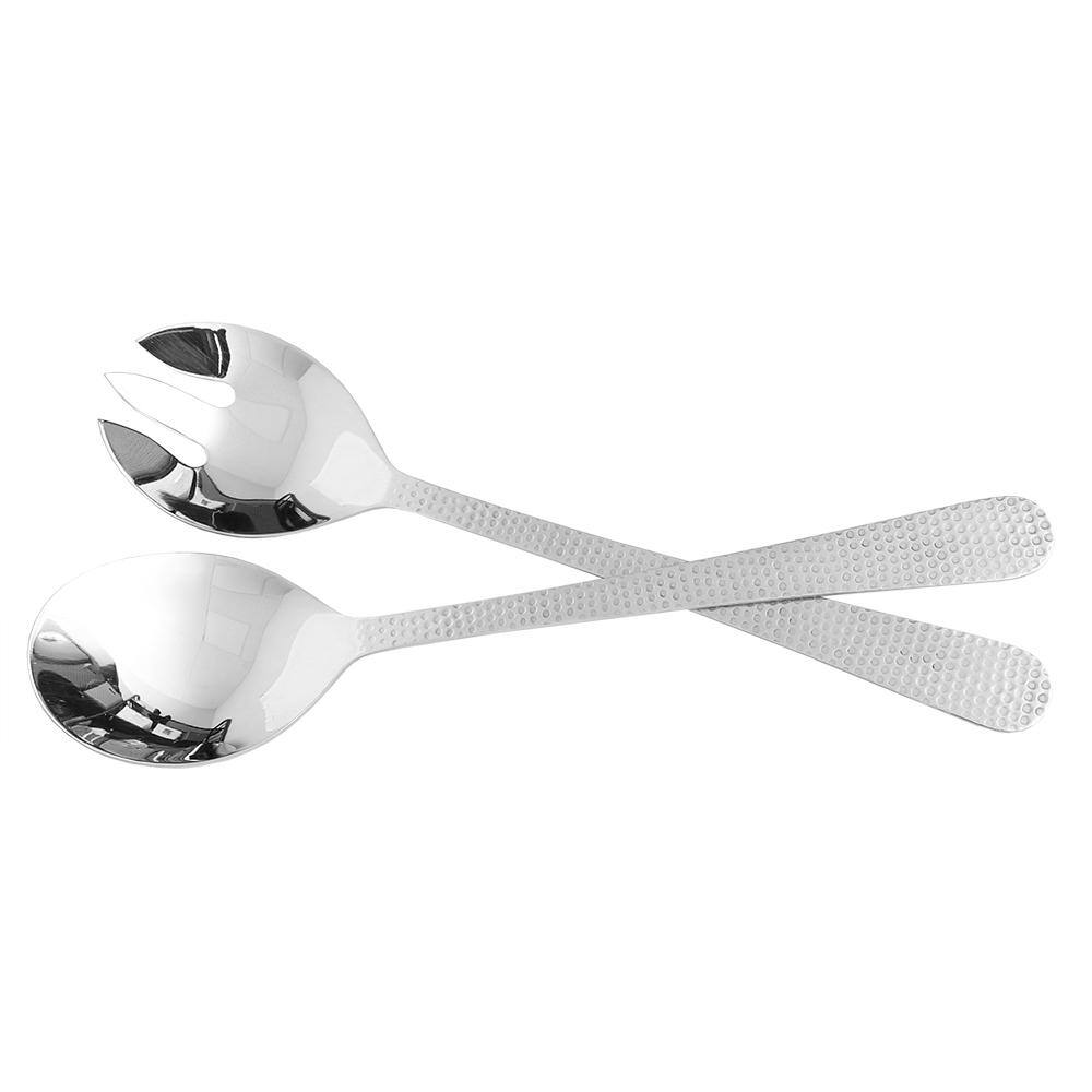 Home Basics 2Piece Stainless Steel Serving Set HDC77545 The Home Depot