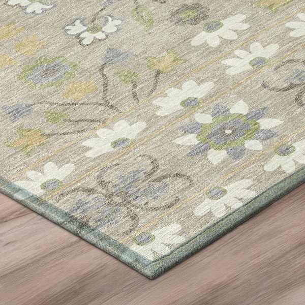 Chantille Machine Washable Indoor/Outdoor Abstract ACN3048 Beige 10 ft. x 14 ft. Area Rug